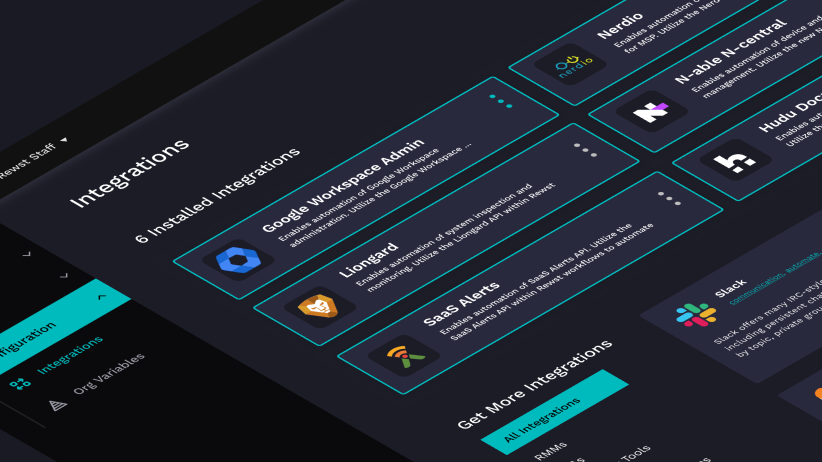 Rewst Extends Open, Vendor-Agnostic Vision With Expanded Integration Library and Custom Integration Builder